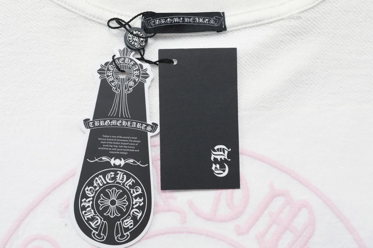 P290 Chrome Hearts Chrome Hearts Contrast Sweatshirt Size: SMLXL Color: Black White
